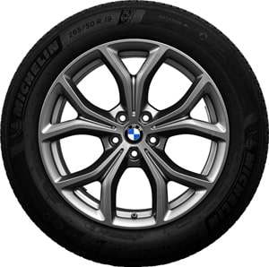 Janta Aliaj BMW Roata completa OE BMW M Performance V Spoke735M 9x19 5x112 38 66.6