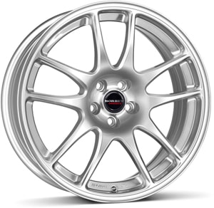 Janta Aliaj BORBET RS Brilliant Silver 6.5x15 4x108 24 65.09