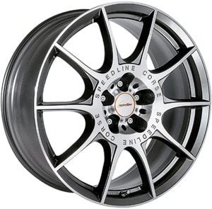 Janta Aliaj SPEEDLINE SL2 MARMORA Anthracite Front Diamond Cut 8x18 5x108 45 76
