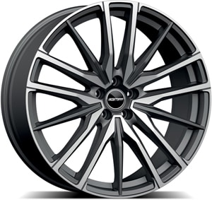 Janta Aliaj GMP SPARTA Matt Anthracite Diamond 10.5x22 5x112 43 66.59