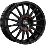 Aliaj-OZ-SUPERTURISMO-GT-Matt-Black-Red-Lettering-7x16-5x105-35-56.56
