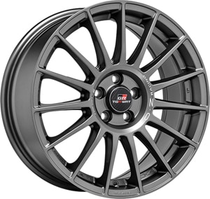 Janta Aliaj OZ SUPERTURISMO TGR WRT Matt Graphite Silver Lettering 7.5x17 5x114 45 75
