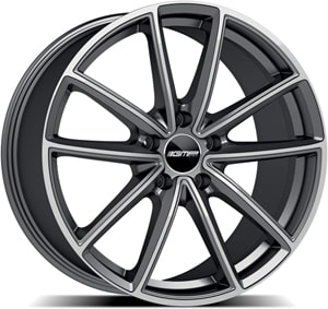 Janta Aliaj GMP TITAN Anthracite Diamond 10.5x20 5x112 19 66.5