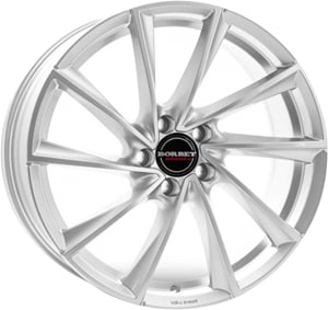 Janta Aliaj BORBET VTX Brilliant Silver 9.5x19 5x112 51 66.5