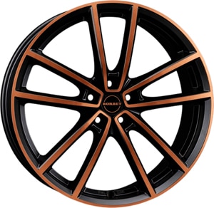 Janta Aliaj BORBET W Black Copper Polished Matt 8x19 5x112 37 66.5
