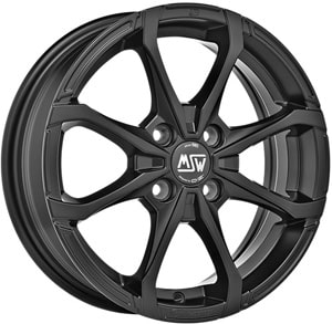 Janta Aliaj MSW X4 Matt Black 5.5x14 4x100 40