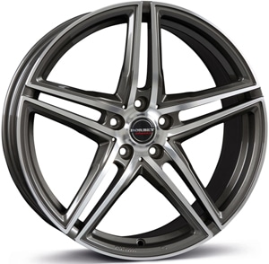 Janta Aliaj BORBET XRT Graphite Polished 8.5x19 5x114.3 40 72.5