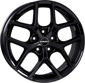 Janta Aliaj BORBET Y Black Glossy 7x16 5x112 38 66.5